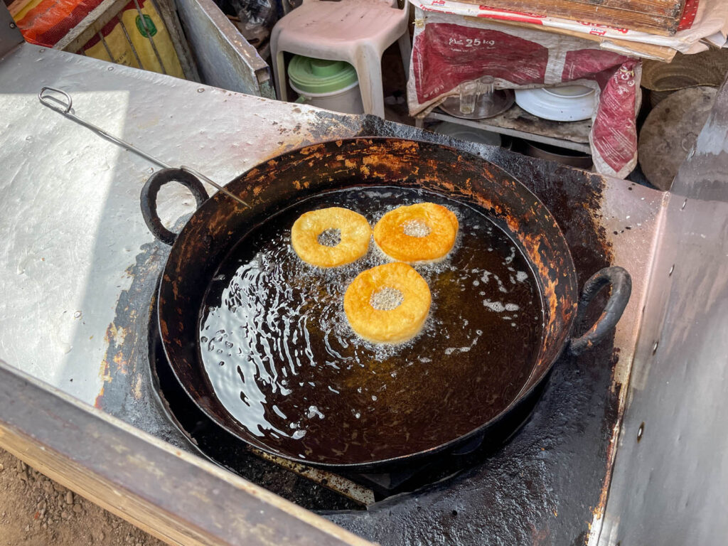 Frittierte Hefekringel Svenj Marokko