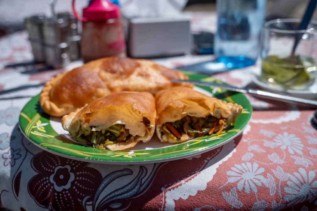 Frühlingsrollen auf Gokyo Trek Nepal