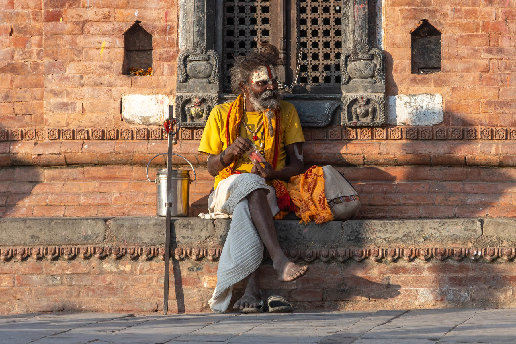 Sadhus in Kathmandu Nepal