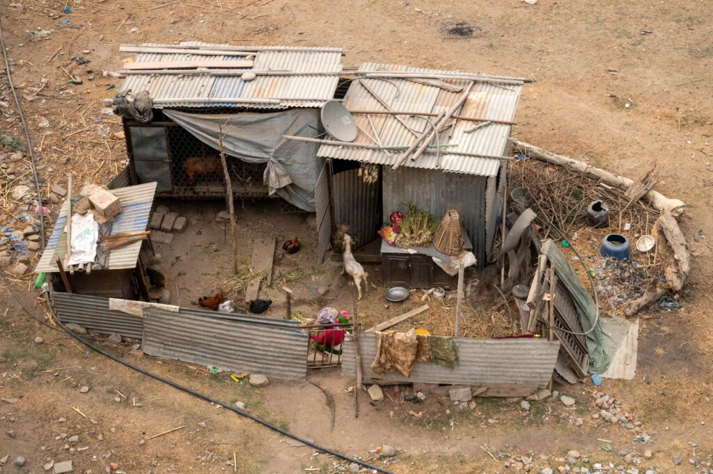 Verschlag in Ramecchap Nepal
