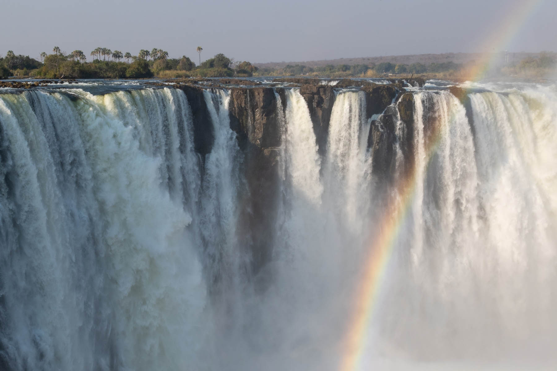 Regenbogen Victoriafaelle Simbabwe