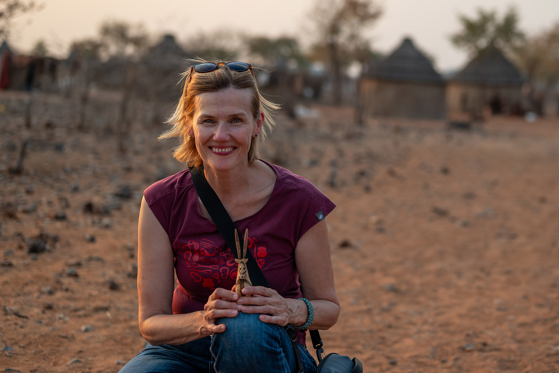 Christiane in Namibia