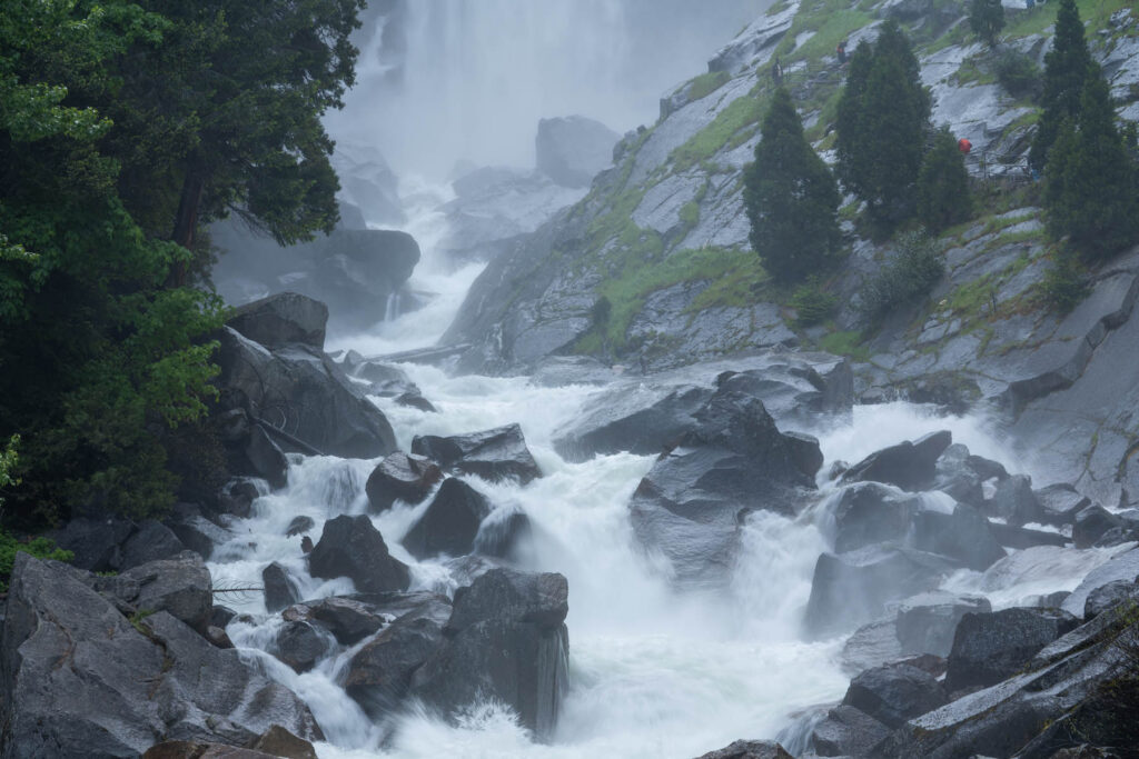 Vernalfall im Yosemite Nationalpark USA