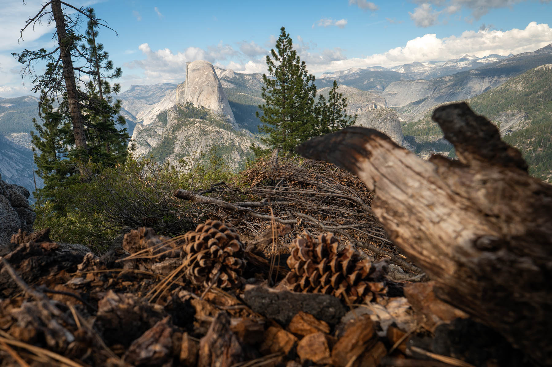 Blick vom Glacier Point Yosemite Nationalpark USA